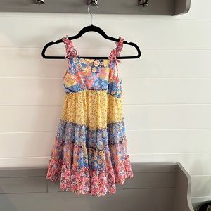 Girls size 8 floral dress NWOT